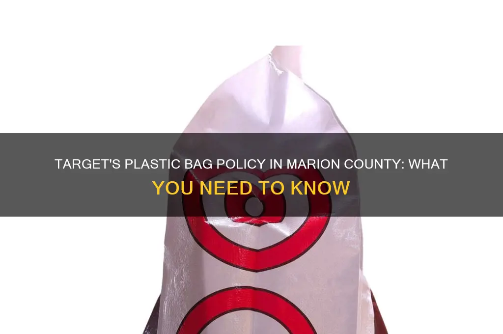 does target still use plastic bags in marion county