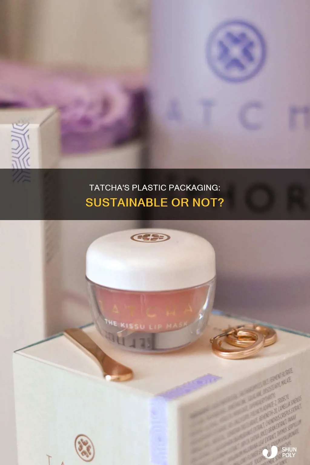 does tatcha come in plastic packaging