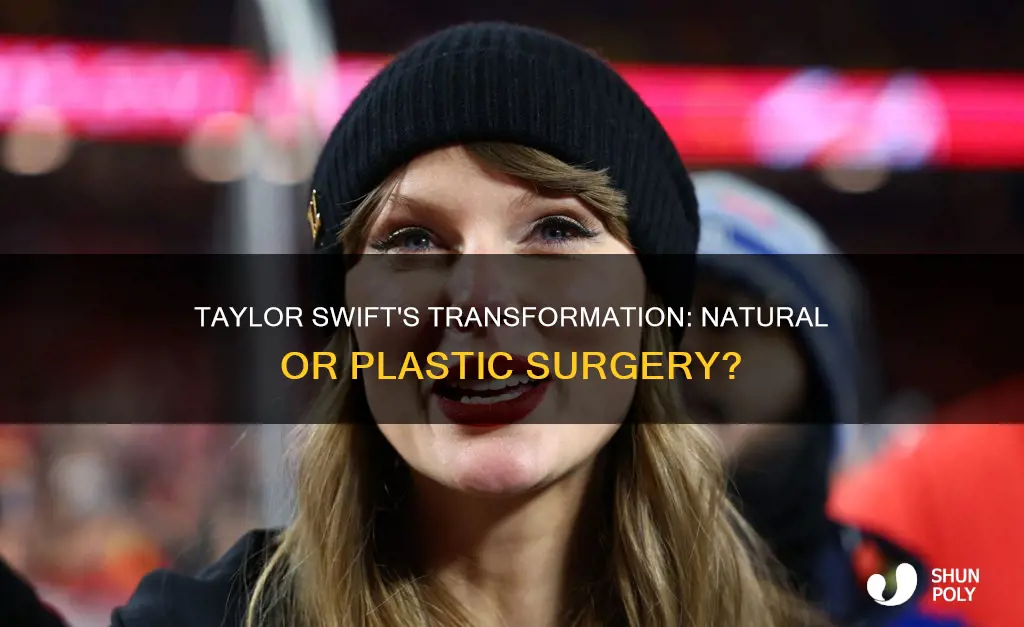 does taylor swift have plastic sugery