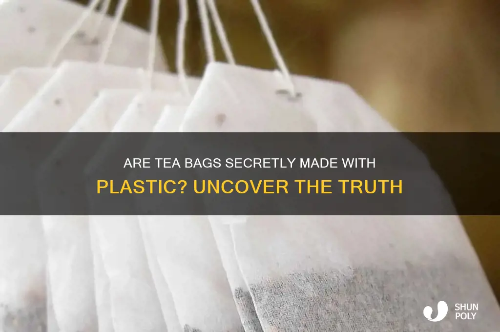 does tea bag contain plastic