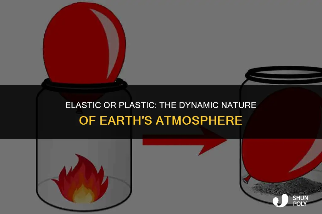 does the athenosphere change shape elasticly or plastically