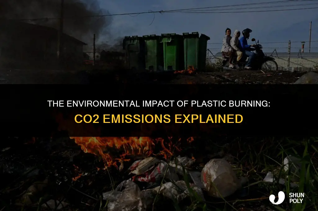does the burning of plastic produce carbon dioxide