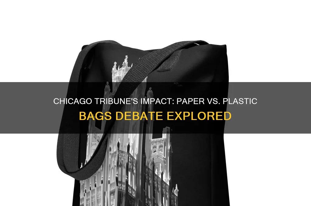 does the chicago tribune paper plastic bags