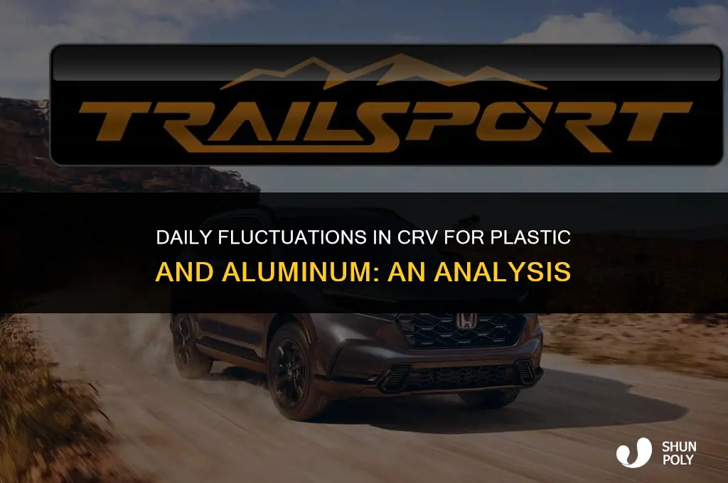 does the crv of plastic and aluminum change daily