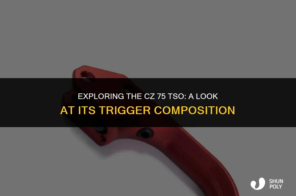 does the cz 75 tso have a plastic trigger