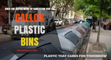 Exploring Sanitation Department's Provision of 64-Gallon Plastic Bins