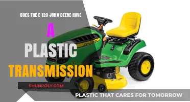 Exploring the John Deere E-120: Does It Feature a Plastic Transmission?