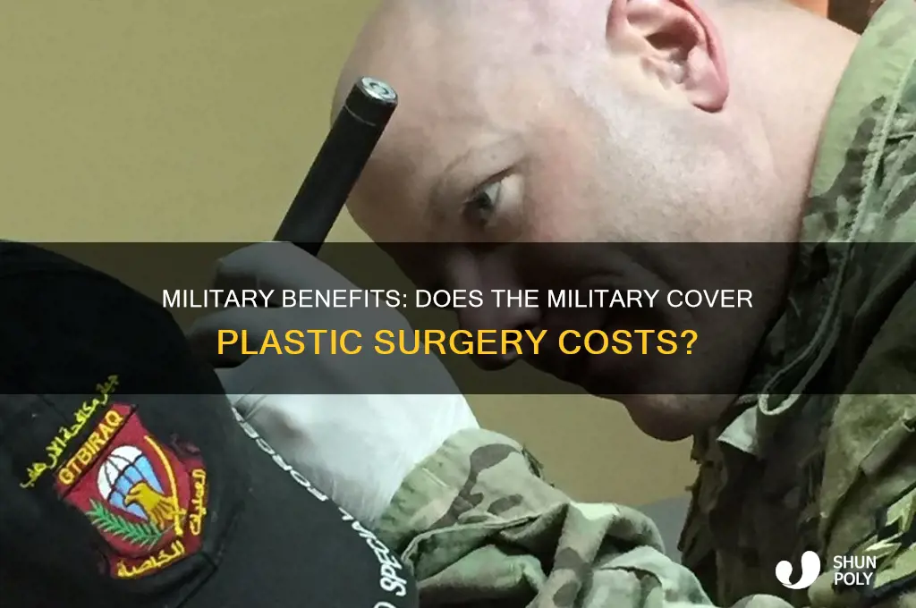 does the military cover plastic surgery
