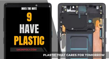 Samsung Note 9: Plastic or Not?