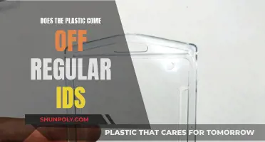 How to Remove Plastic from Your ID Cards