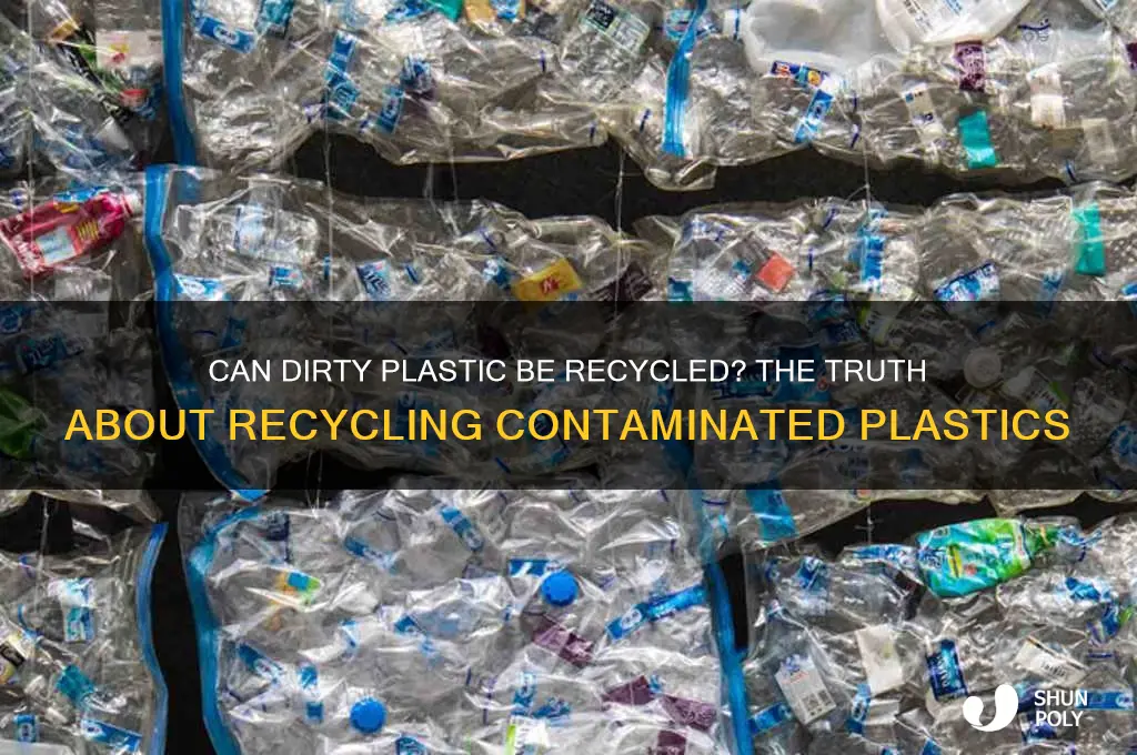 does the plastic have to be clean to recycle