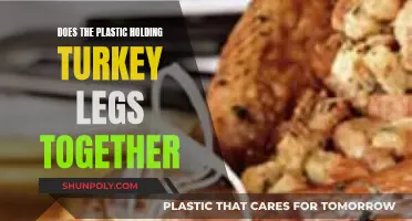 How Safe is the Plastic Holding Turkey Legs Together?