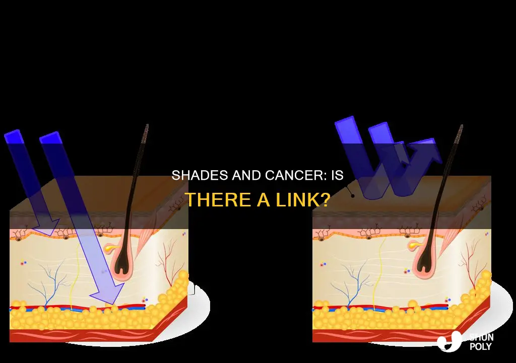 does the plastic in shades cause cancer