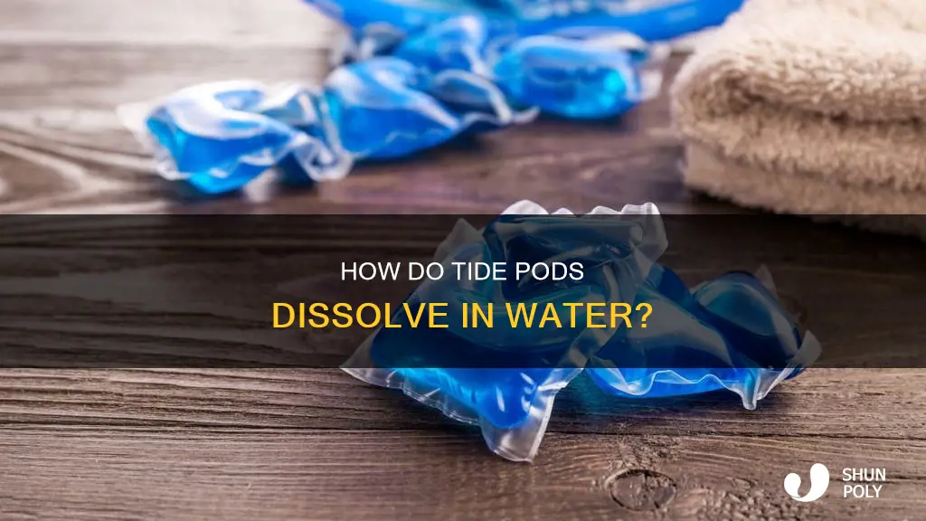 does the plastic in tide pods dissolve