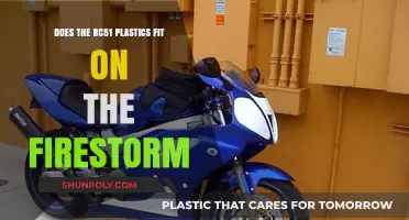 Can RC51 Plastics Be Installed on a Firestorm Motorcycle?