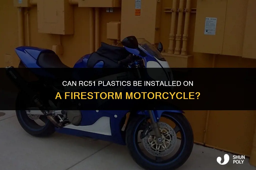 does the rc51 plastics fit on the firestorm