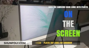 Unboxing Clarity: Samsung Q80R's Screen Protection Explained