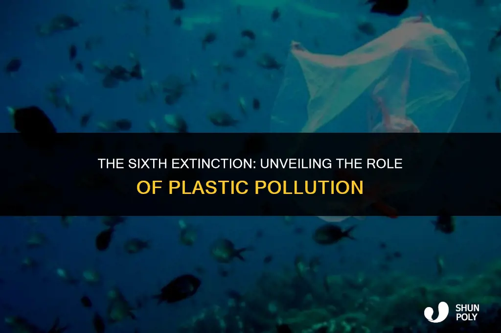 does the sixth extinction speak of plastic polltution
