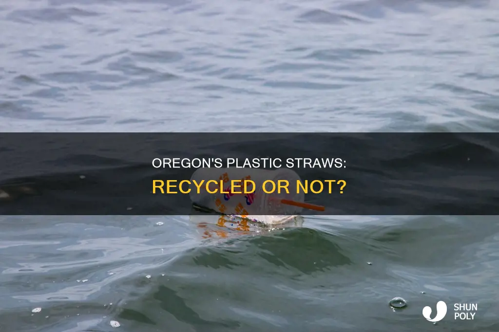 does the state of oregon recycle plastic straws