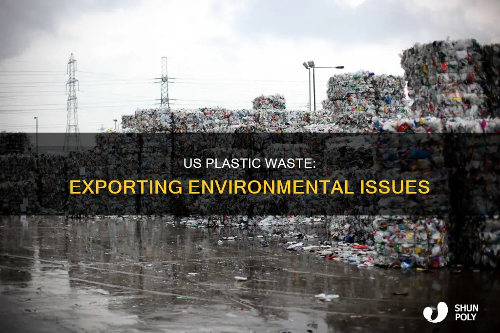 does the us export plastic waste