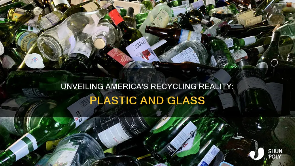 does the us recycle plastic and glass