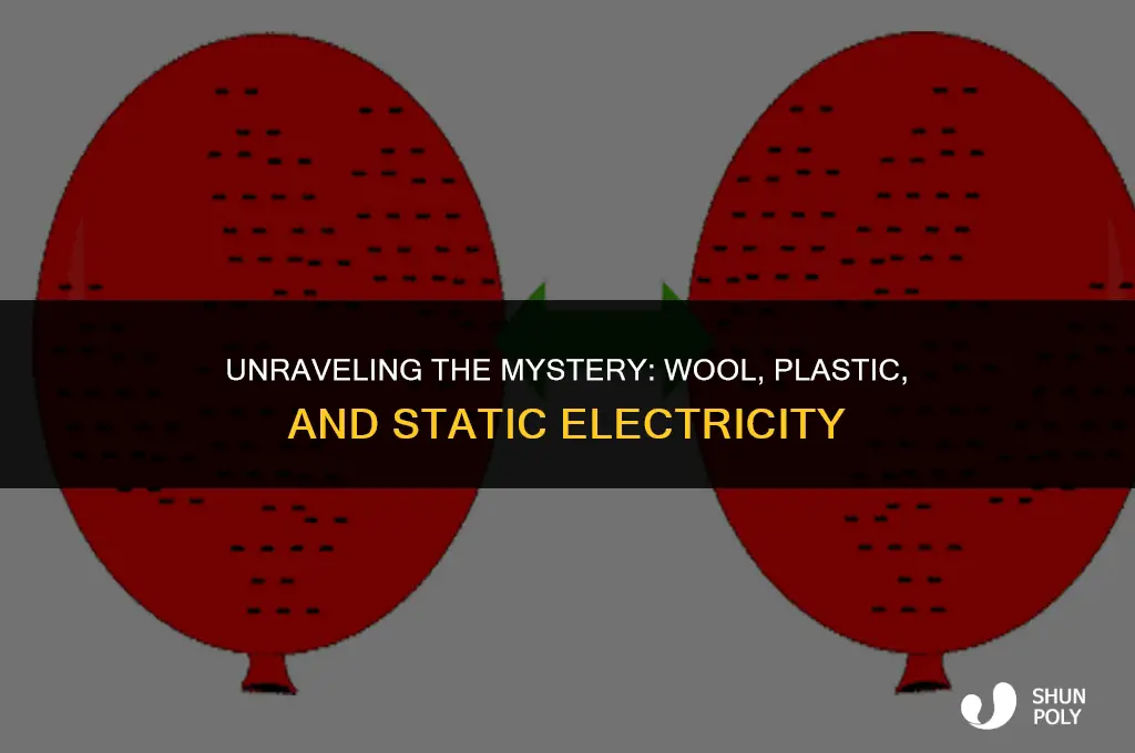 does the wool and plastic create static electricity