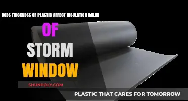 Exploring the Impact of Plastic Thickness on Storm Window Insulation