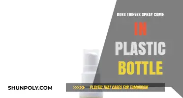 Does Thieves Spray Come in Plastic Bottles? Packaging Insights