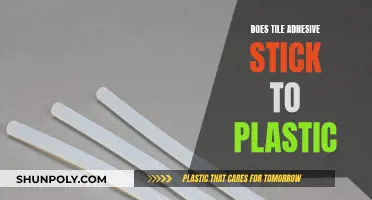 Adhesive Tile Work: Sticking to Plastic?
