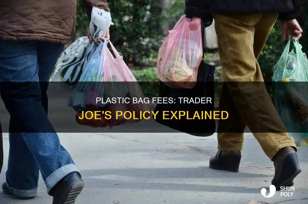 does trader joe charge for plastic bagfs