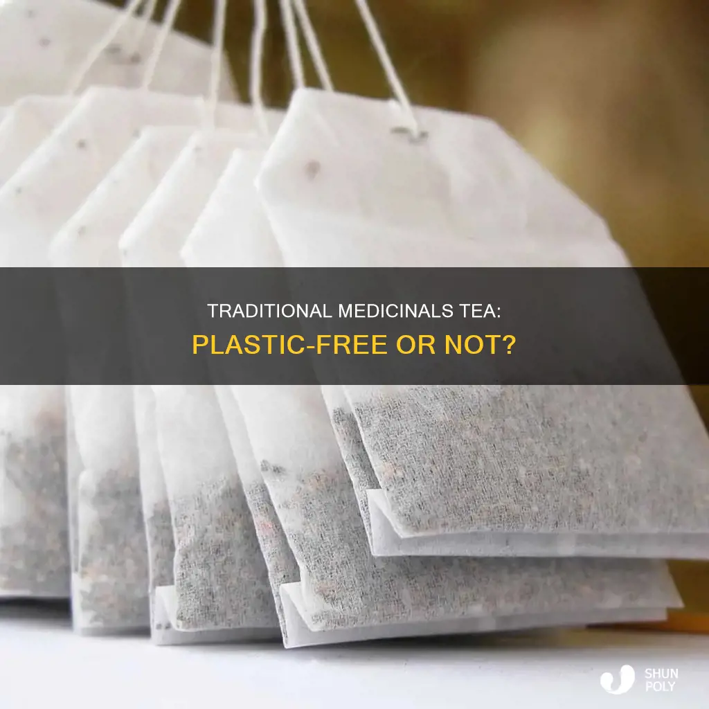 does traditional medicinals tea have plastic