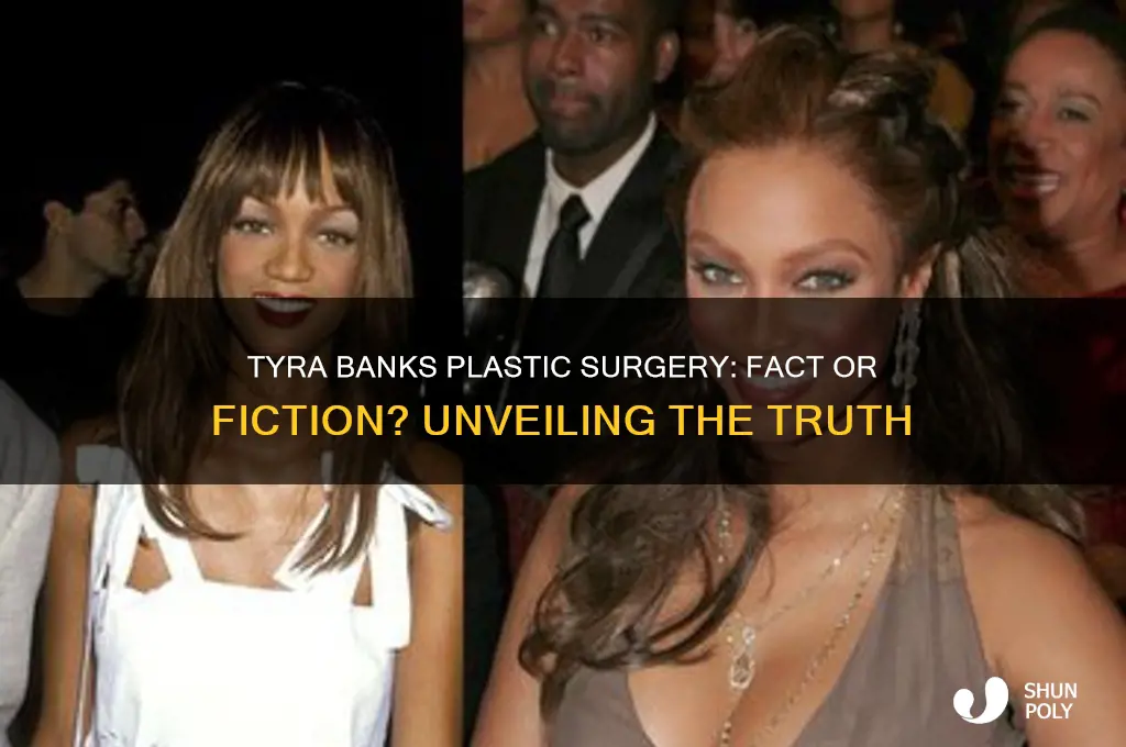 does tyra banks have plastic surgery