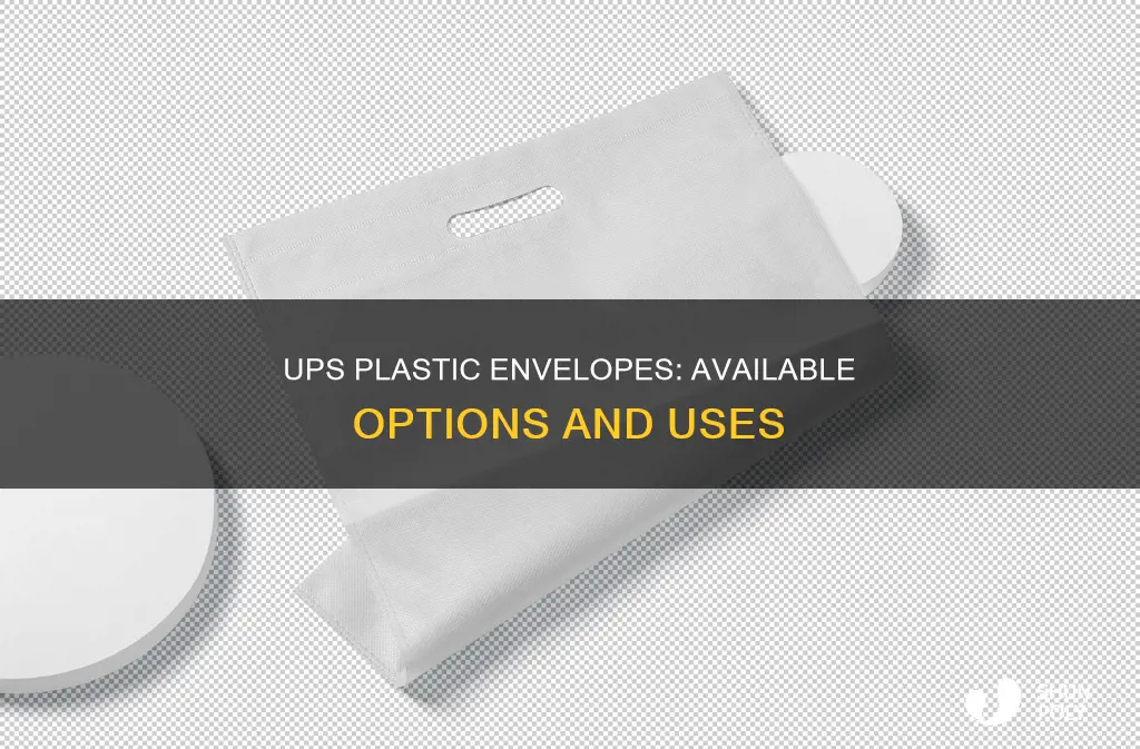 does ups have a plastic envelope