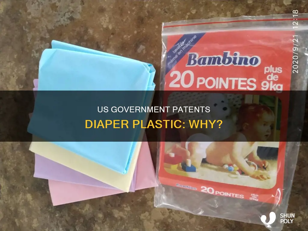 does us government patent diaper plastic