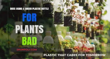 Is Using Green Plastic Bottles for Plants Harmful? Eco Facts