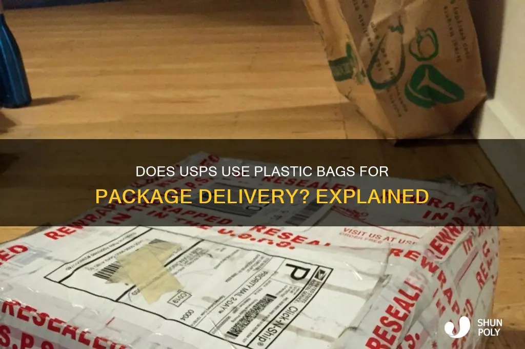 does usps put packages in plastic bags