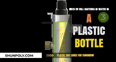 UV Light's Effectiveness in Killing Bacteria in Plastic Bottled Water