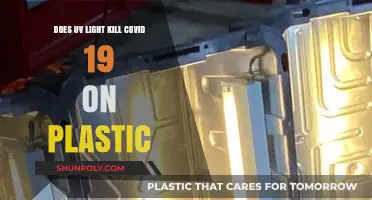 UV Light's Efficacy Against COVID-19 on Plastic Surfaces