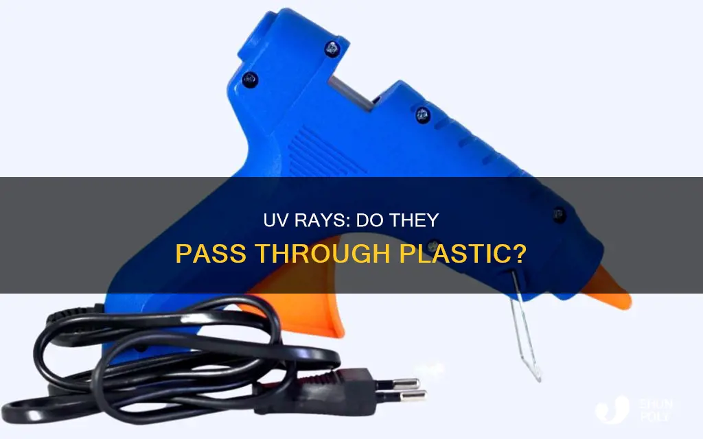 does uv penetrate plastic petri dish lid