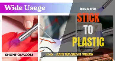 UV Resin and Plastic: A Sticky Situation?