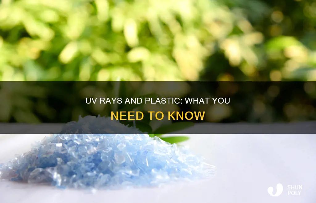 does uvb rays go through plastic