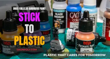 Vallejo Airbrush Paint: Sticking to Plastic Surfaces?
