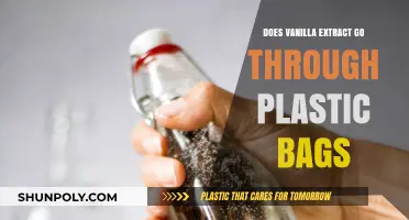 Can Vanilla Extract Penetrate Plastic Bags? A Kitchen Myth Explored