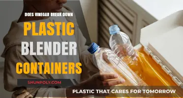 How Vinegar Affects Your Plastic Blender