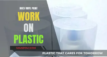 Vinyl Paint on Plastic: Does It Work?