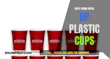 Vodka's Impact: Plastic Cups' Chemistry