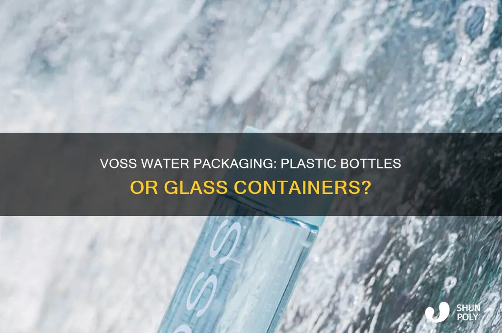 does voss water come in plastic bottles