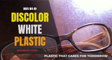 How to Prevent Discoloration of White Plastic by W4-40