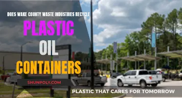 Wake County's Waste Industries: Recycling Plastic Oil Containers