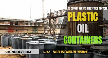 Waste Industries: Plastic Oil Containers Recycling in Wake County